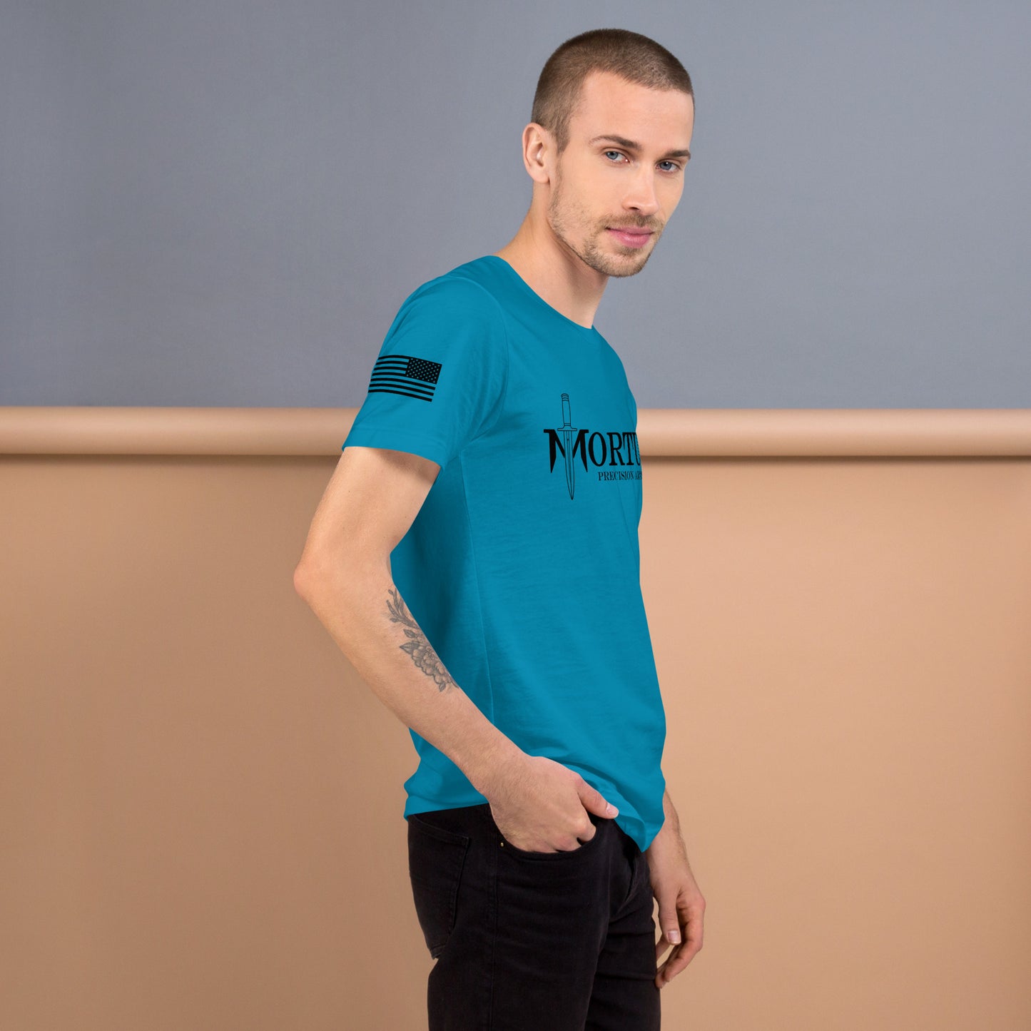Mortus Tee, Dark Logo