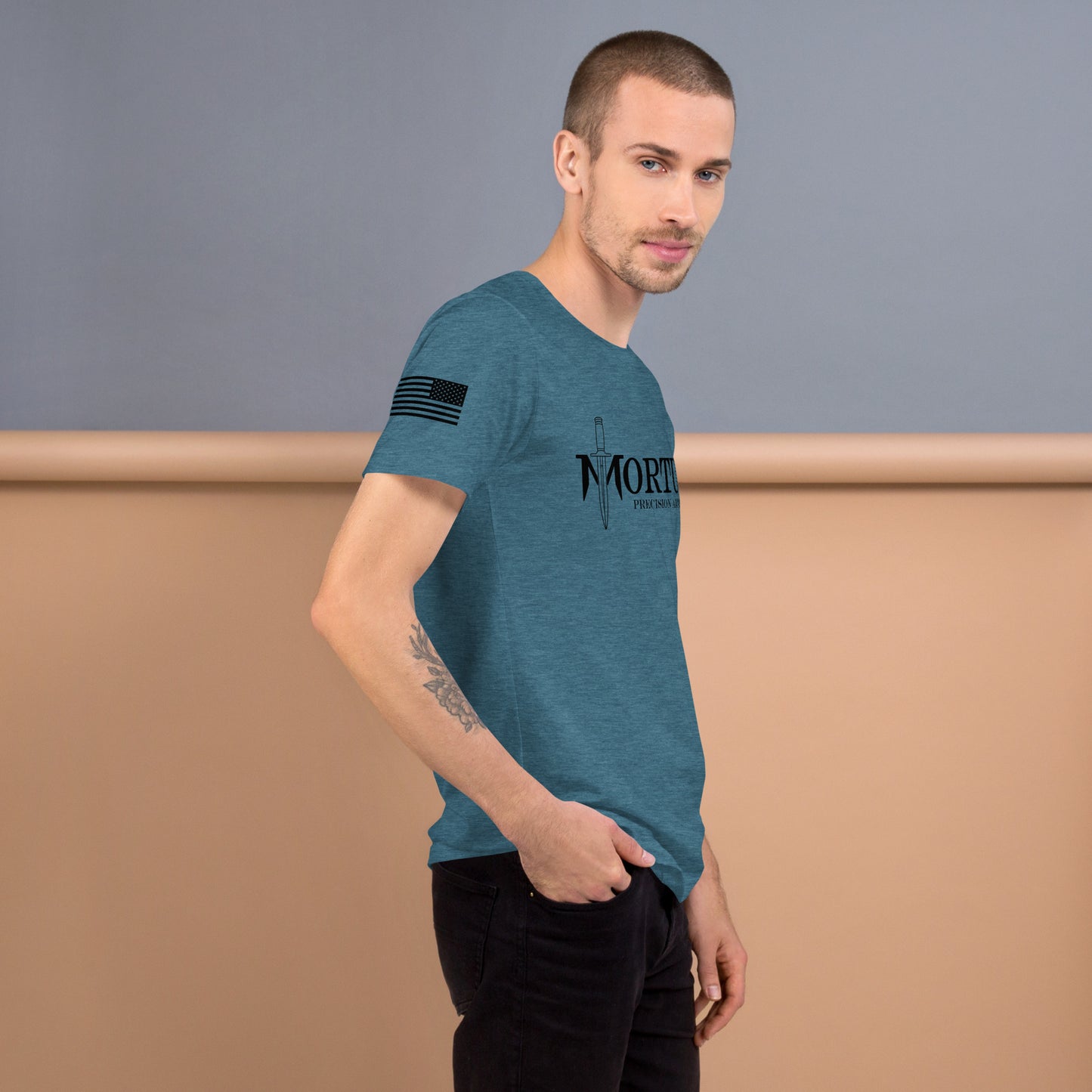 Mortus Tee, Dark Logo