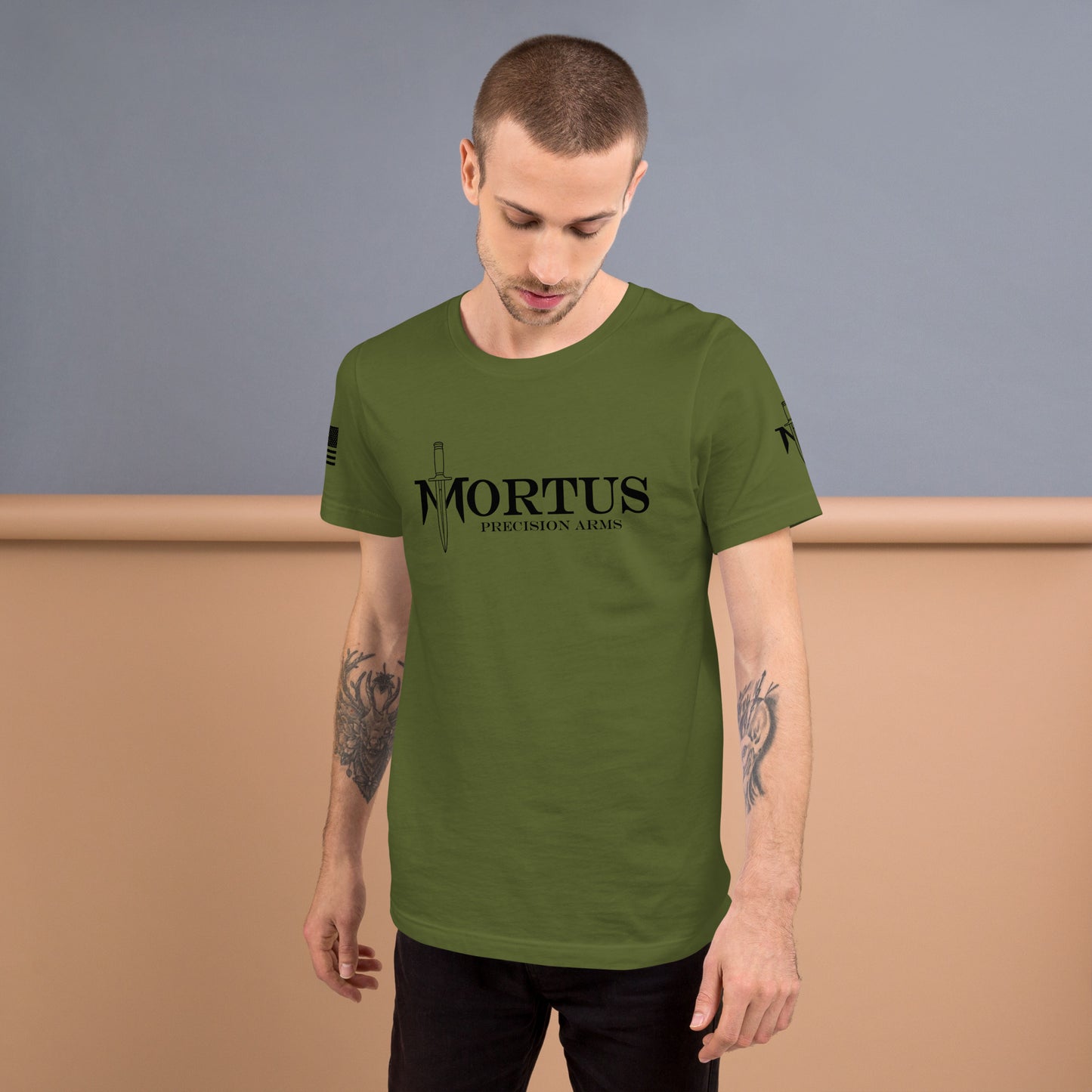 Mortus Tee, Dark Logo