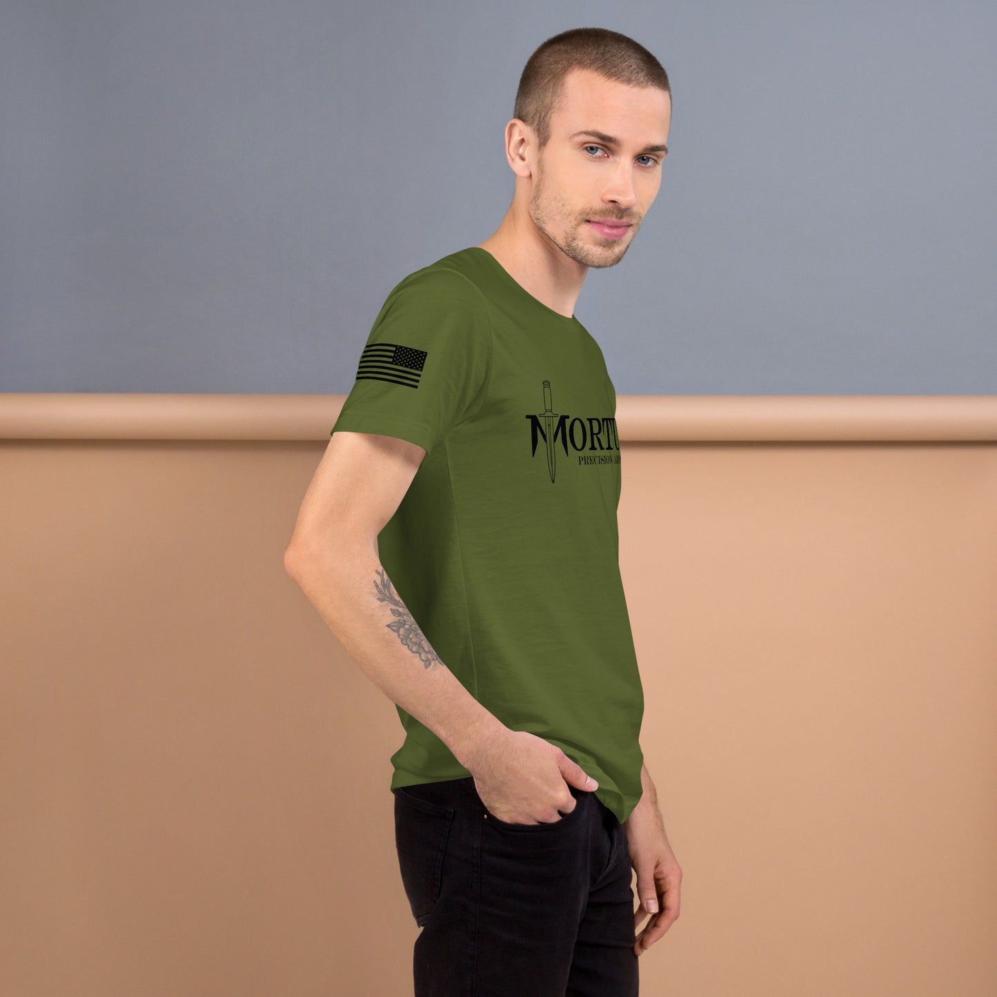 Mortus Tee, Dark Logo
