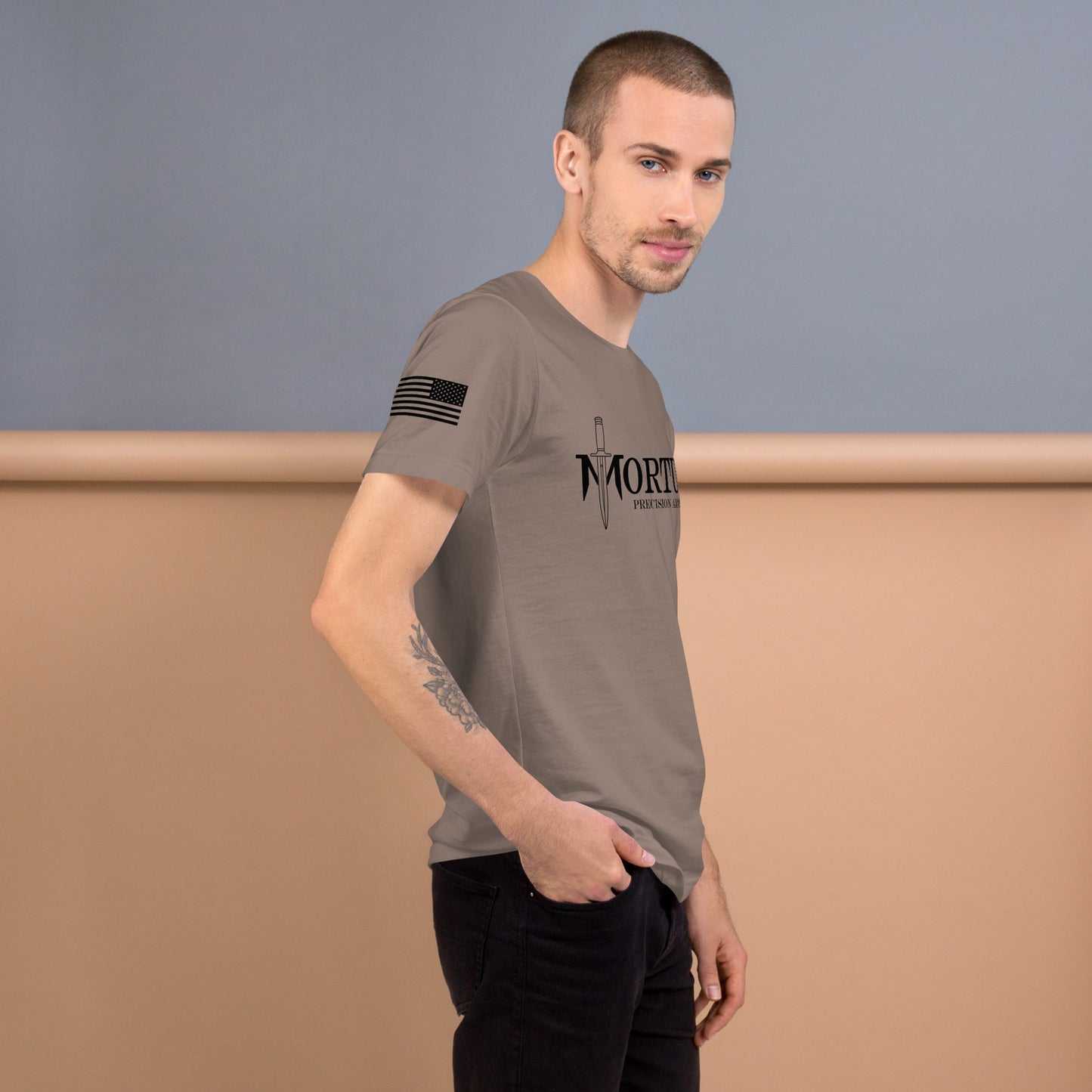 Mortus Tee, Dark Logo