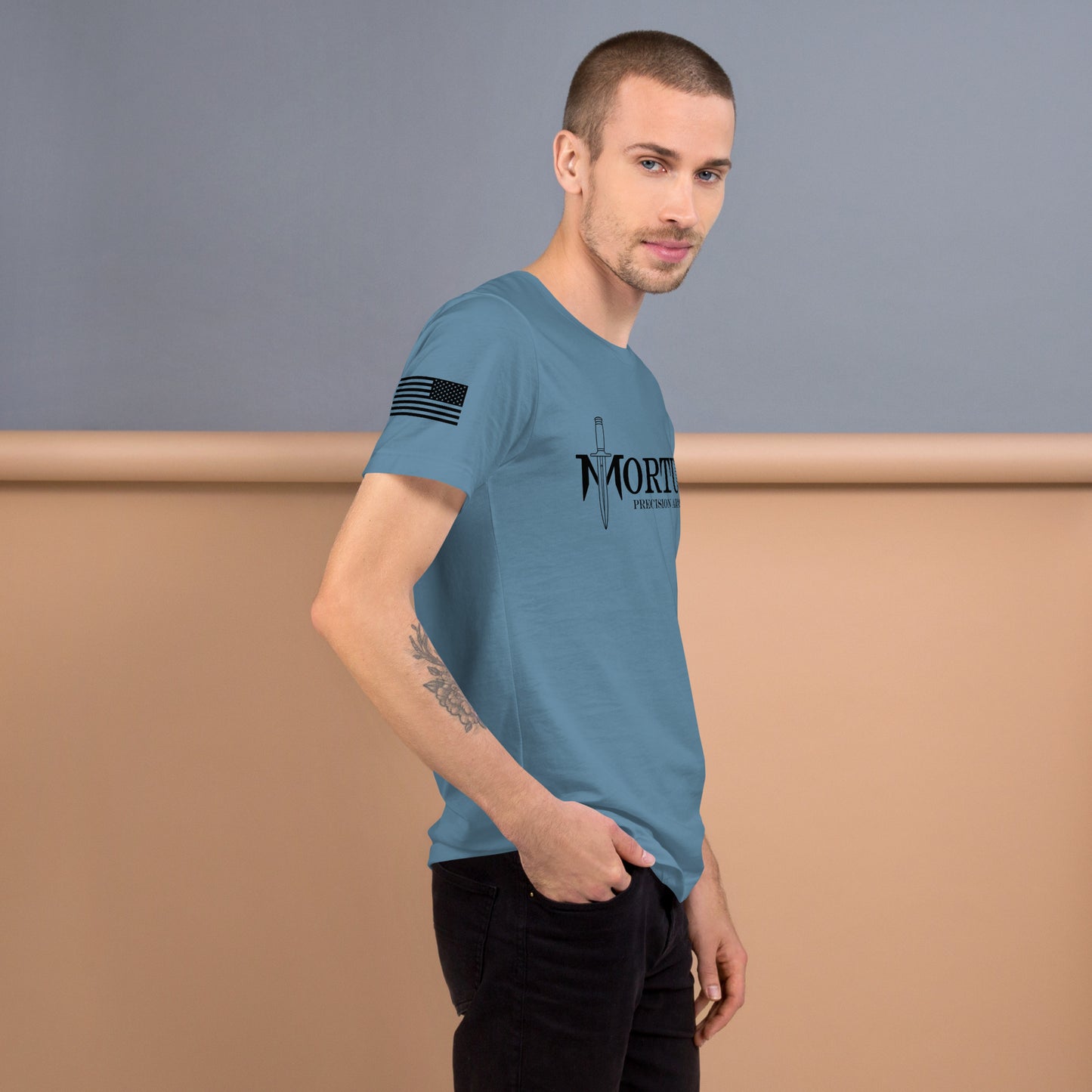 Mortus Tee, Dark Logo