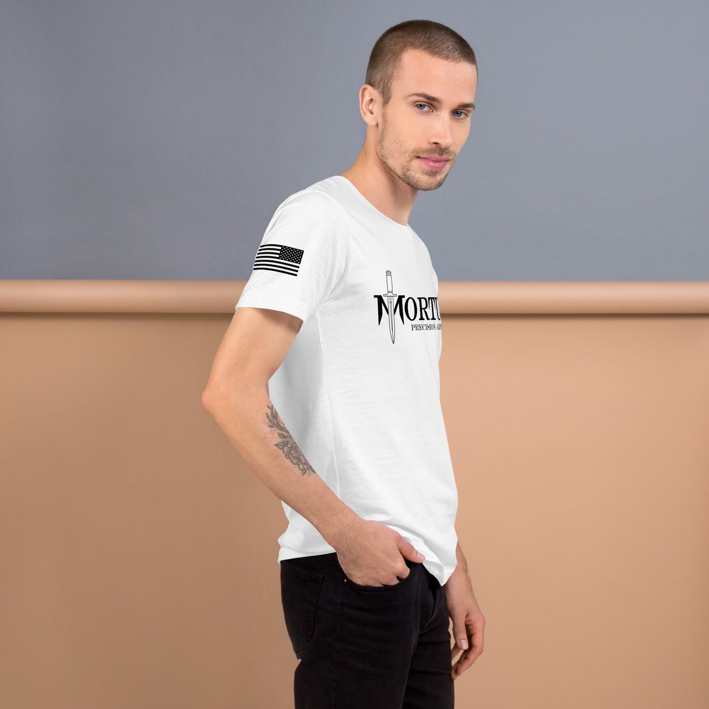 Mortus Tee, Dark Logo